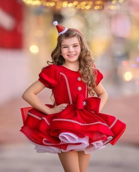 0-12 години, червено винтажное бална рокля турски принцеси за момичета, ежедневна рокля за Коледа и рожден Ден