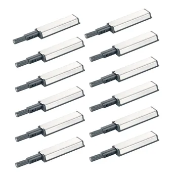 12 комплекти магнитни ключалки за шкафове, които хардуер кабинет, Нажимная капаче за кухненска врата.