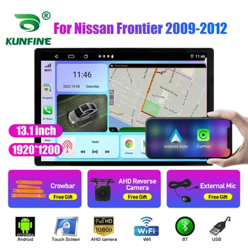 13,1-инчов Автомобилен Радиоприемник За Nissan Frontier 2009-2012 Кола DVD GPS Навигация Стерео Carplay 2 Din Централна Мултимедиен Android Auto