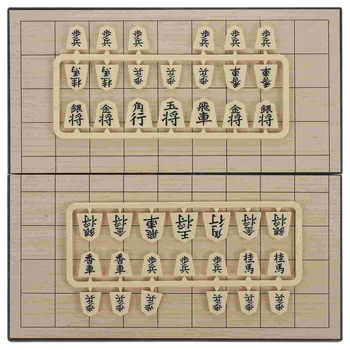 1бр Сгъваеми Магнитни Японски Шах Шоги Международна Проверка Шах Сгъваема Маса Sho-gi Настолна игра за детски игри