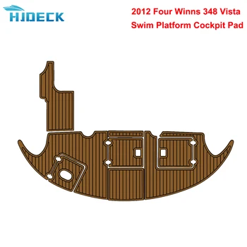 2012 Four Winns 348 Vista Мат платформа за плуване с лодка, тракшън накладки за индивидуално ползване, Нескользящий мат, предпазна подложка, Адаптивни палубата на яхта