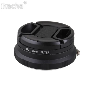 3 In1 Камера на макро обектив Обратната Адаптер Защитна Капачка за Обектива + 52 mm UV-Филтър За Nikon D80 D90 D3100 D3300 D5100 D5300 D5500