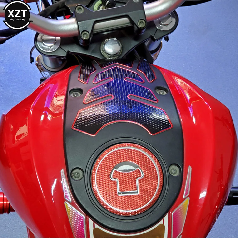3D стикер на накладку на газова бутилка мотоциклет Модификация на мотоциклета Стикер череп на Дявола Стикер на предния капак на колата Стикер с драскотини по вратите на автомобила