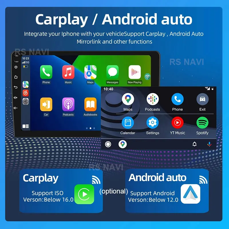 Android 14 Автомобилен Rodio за Volvo XC90 2004-2014 Автомобилен мултимедиен плейър Carplay Навигация Главното устройство 360 Камера, GPS DSP BT
