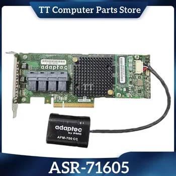 TT За RAID-контролер Adaptec ASR-71605 16 Порта 2274400-R SAS Sata Raid-Карти AFM-700 1 GB Кеш памет PCI E RAID Expander и BBU
