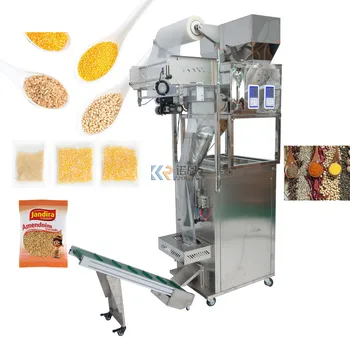 Автоматично многофункционални машини за опаковане на хранителни материали 10 кг на 25 КГ Царевица, ориз, фасовочно-пакетираща машина за разфасоване на опаковки