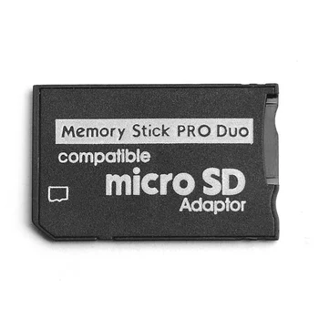 Адаптер за Memory Stick Pro Duo карти Micro-SD / Micro SDHC TF за карти Memory Stick Карта MS Pro Duo адаптер за Sony PSP Карта