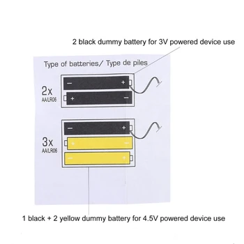 Батерии тип АА захранващ Адаптер Подобряване на Конвертори за Led Лампи 41QA