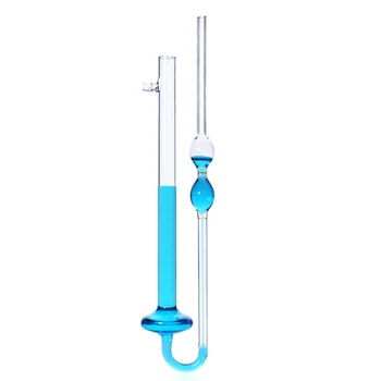 Вискозиметр с клещи 1,5-3,0 мм, капиллярное преместване на масло, стъклена тръба за измерване на вискозитет, уред за измерване на вискозитет, химически експеримент