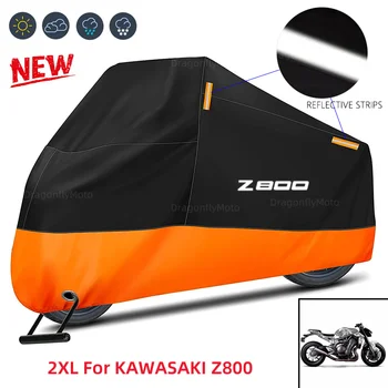 За Kawasaki Z 800 z800 2013-2016 с мотоциклетным калъф Z800 Водоустойчив Външен скутер UV-защита от прах Дъждобран
