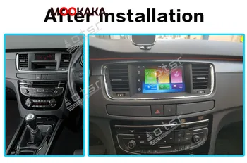 за Peugeot 508 2010-2018 Android 11,0 4 + 128 Грама Екран Автомобилен Мултимедиен DVD плейър GPS Навигация Авто Аудио Стерео Радио Главното Устройство