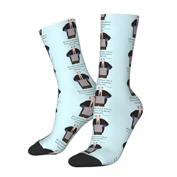 Зимни чорапи унисекс Blue Kevin's Famous Чили в стил хип-хоп Happy Socks в уличном стил Crazy Socks