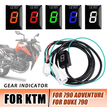 Индикатор за Предаване на Мотоциклет ECU Plug Mount 1-6 Нива Светодиоден Индикатор на Скоростта За KTM 790 Adventure KTM790 ADV 790ADV DUKE 790 DUKE790