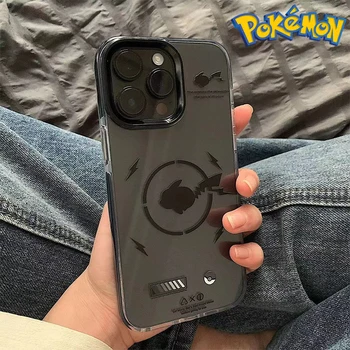 Калъф за телефон Pokemon Pikachu за iPhone 14 12 11 Pro Max Аниме Силикагелевый устойчив на удари Калъф за iPhone 14pro 13pro 12pro делото