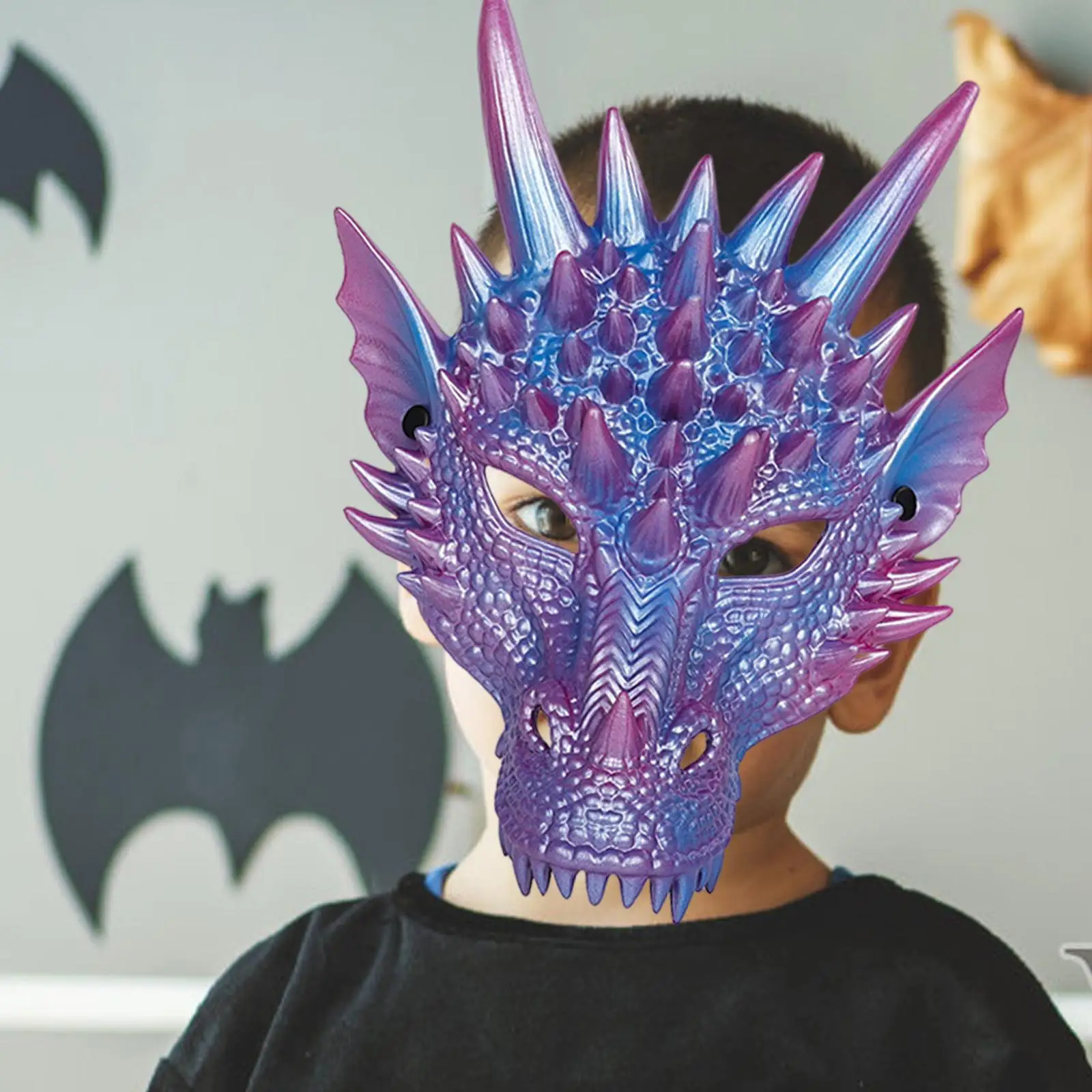 Маската на dragon за cosplay, Маскарадная маска за Хелоуин, маска страшно животно за cosplay, маскарадной партита, карнавални