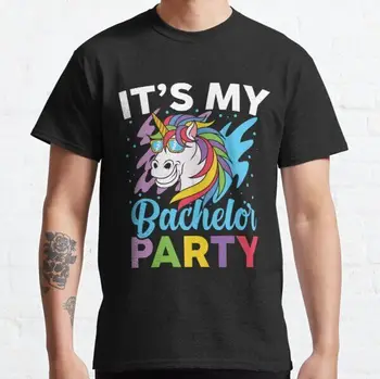Нова тениска на My Bachelor Party - Смешни Unicorn Classic