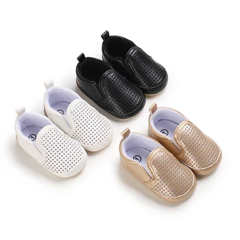 Обувки за момчетата от 0 до 18 м, ежедневни обувки за новородени, мокасини за деца, памучни бебешки мокасини с мека подметка