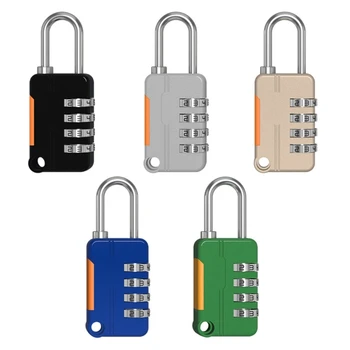 Преносим заключване за багаж L69A с 4 фигурални парола за блок за съхранение на шкафчето в салона