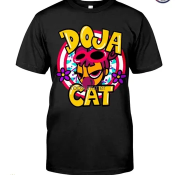 Риза Doja Котка, риза на Певицата, тениска, това е риза за мъжете, реколта риза, Забавна тениска