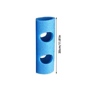 съединителната детайл за стик за плуване 3шт Конектори за стик за гмуркане blue