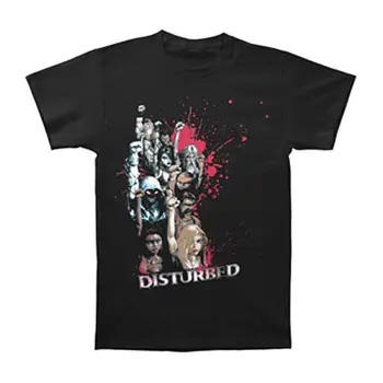 Тениска на Disturbed Men ' s Mob Mentallity XX-Large Black