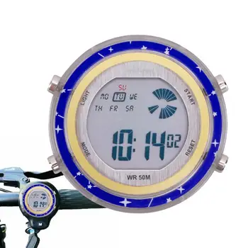 Цифров часовник за мотоциклет, с светящимся циферблат, приклеивающиеся до мотоциклу, часовници за мотоциклет, електрически часовници за автомобил, мотоциклет и