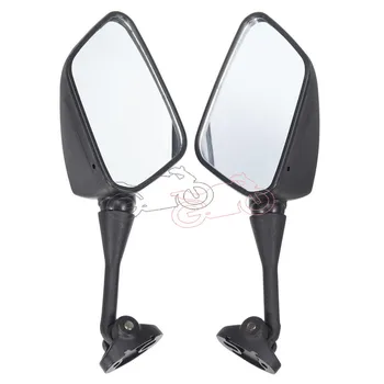 Черно Огледало за обратно виждане от ABS-Пластмаса За HONDA CBR900 CBR919 CBR929 CBR954 1998-2003 99 01 HYOSUNG GT125R GT250R Огледало за обратно виждане